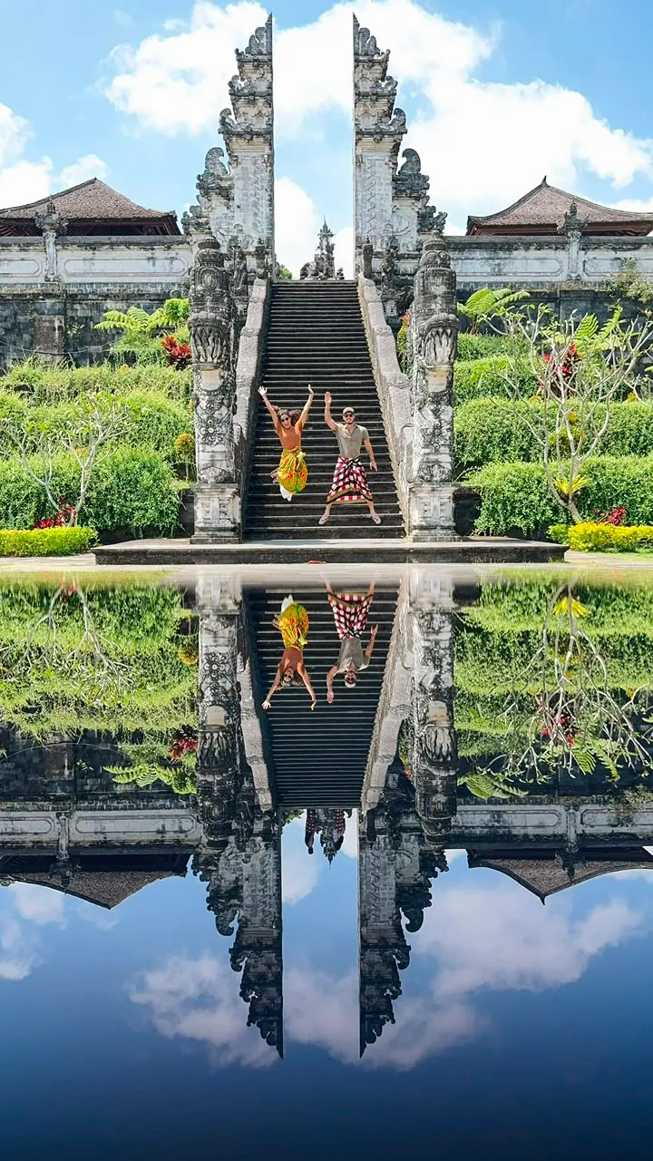 João e Jennifer em Bali
